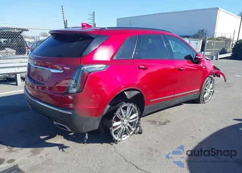 2022 Cadillac Xt5 Awd Sport из США, поврежденный, VIN 1GYKNGRS5NZ129145